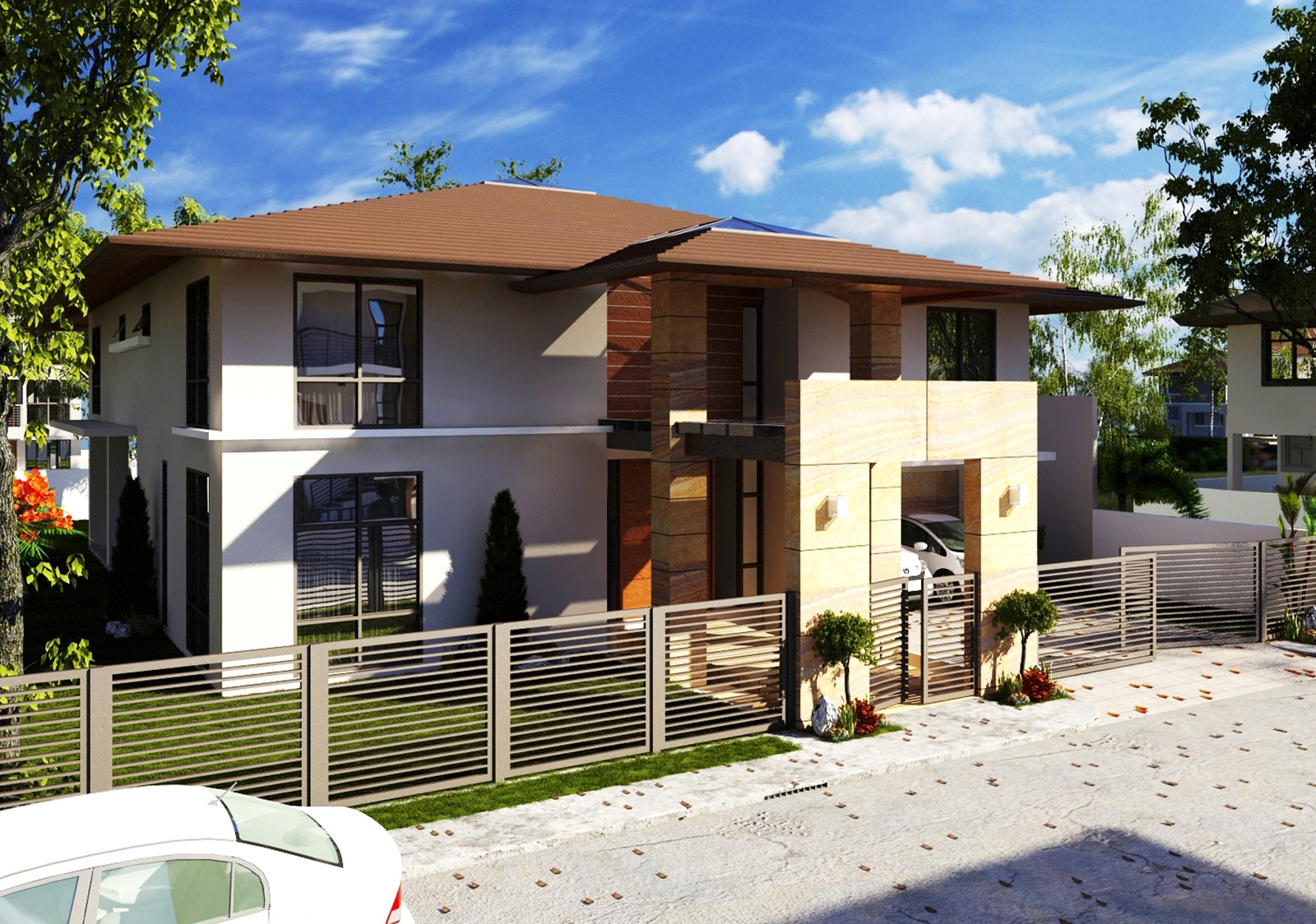 Luxury residential interior design with modern furniture, lighting, and spatial layout by D&A Groupsynergy Philippines