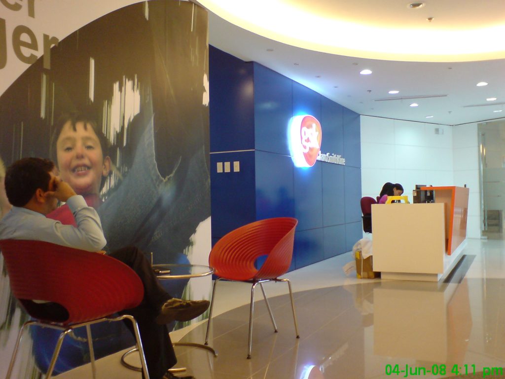 GlaxoSmithKline Corporate Interior Design