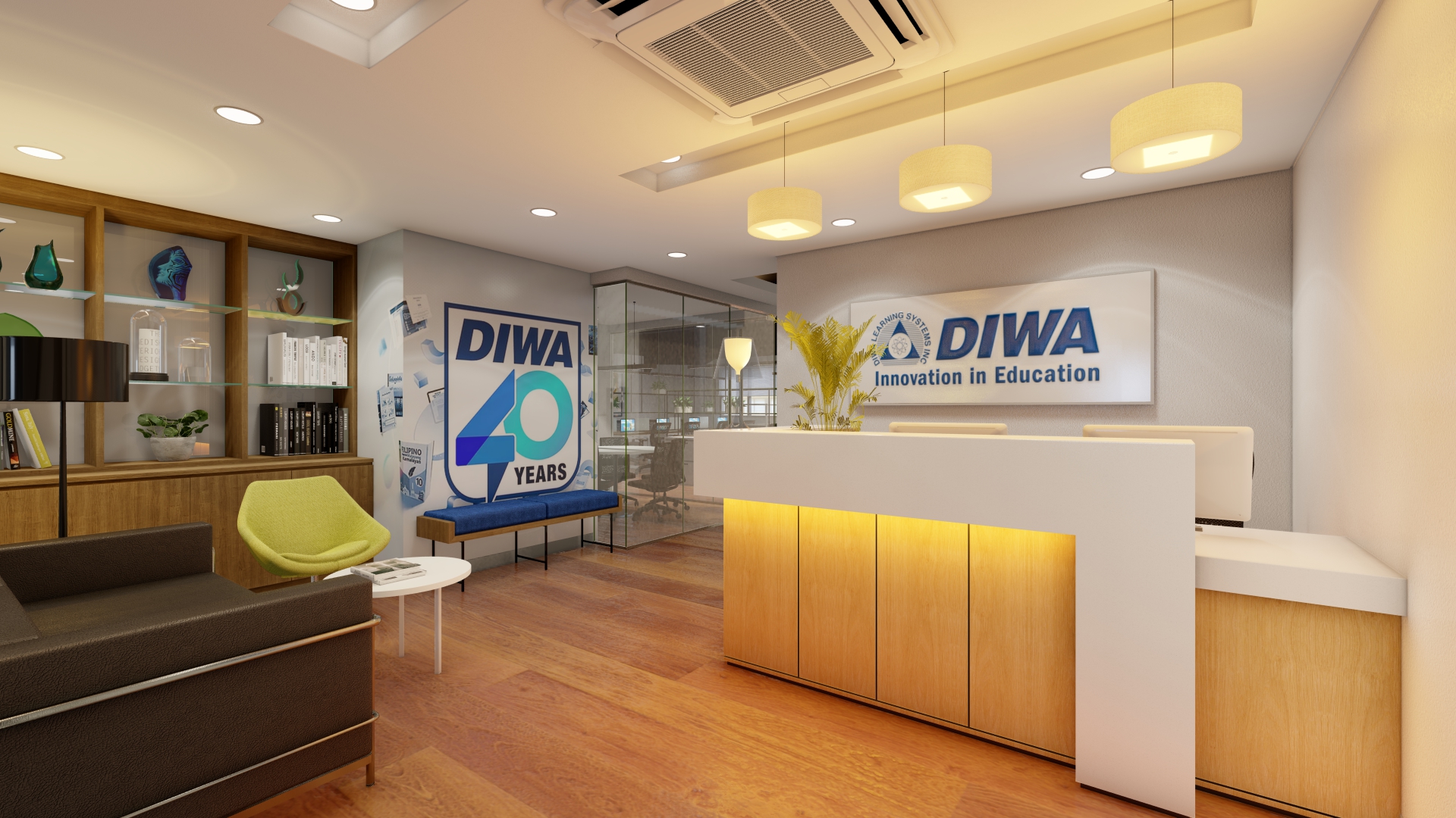 Diwa - Corporate Office Interior Design Works